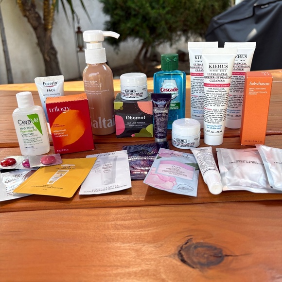 NEW Travel and Sample Size Face and Body Care, Kiehl's, Fresh, Trilogy, Salt Air - Picture 1 of 8